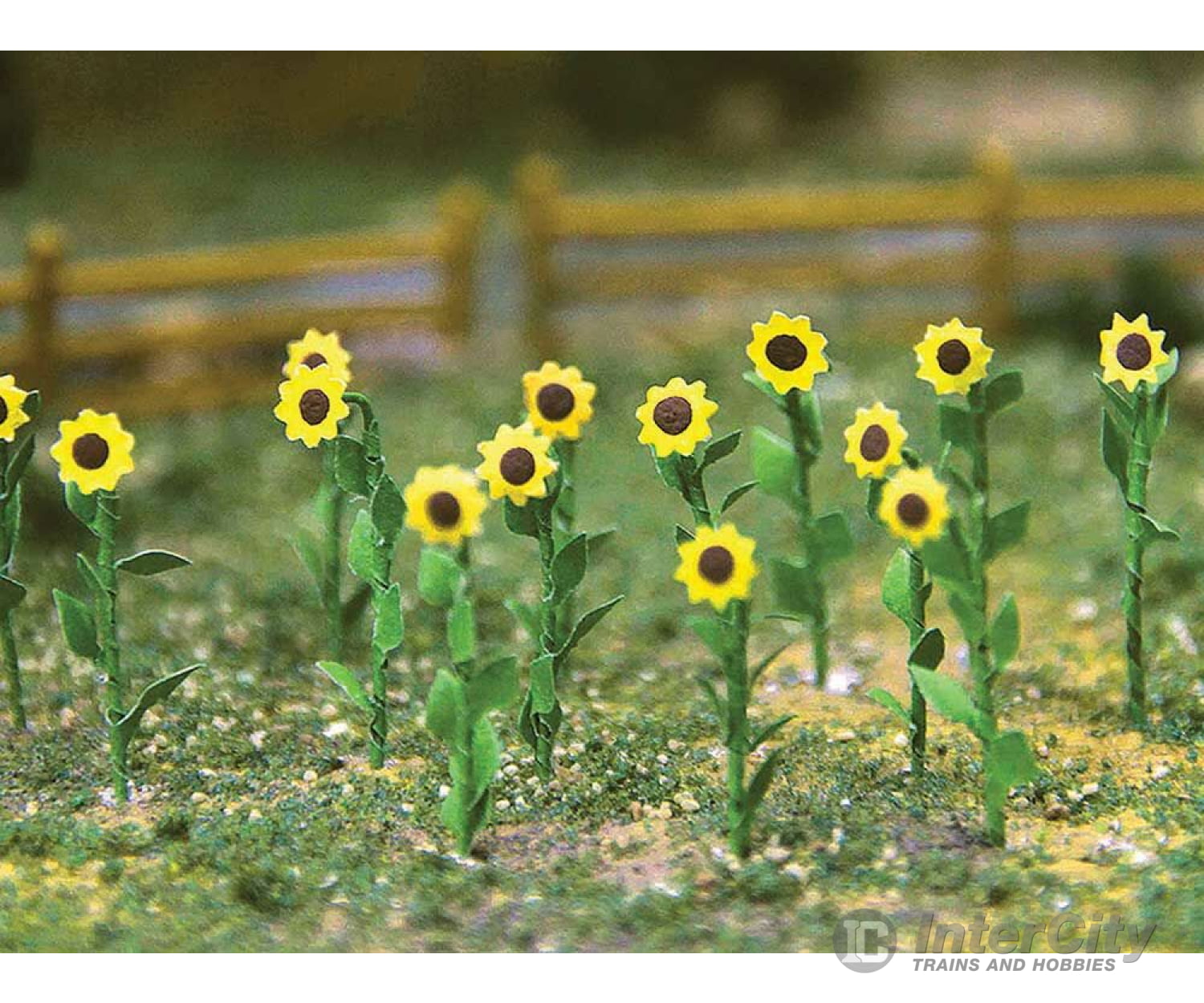 Bachmann 32506 Sunflowers -- 1 2.5Cm Tall Pkg(16) Other Scenery