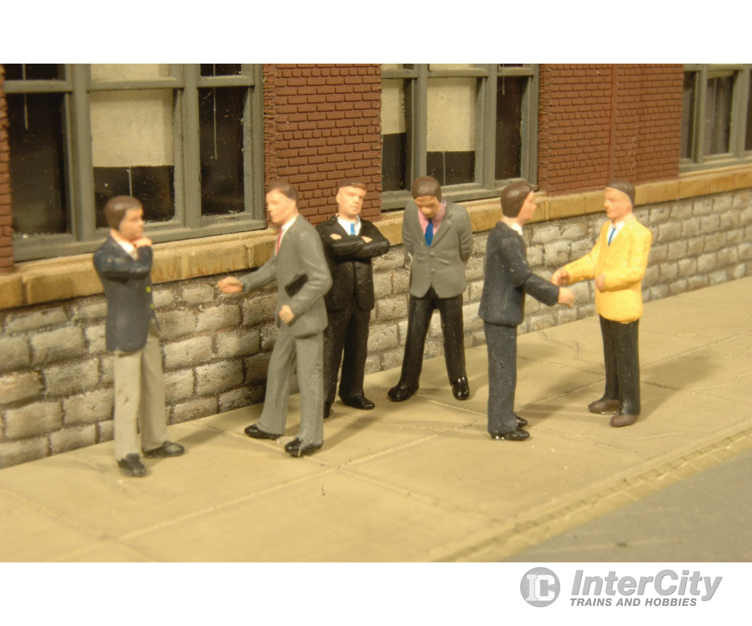 Bachmann 33112 Businessmen - Scenescapes(Tm) -- Pkg(6) Figures