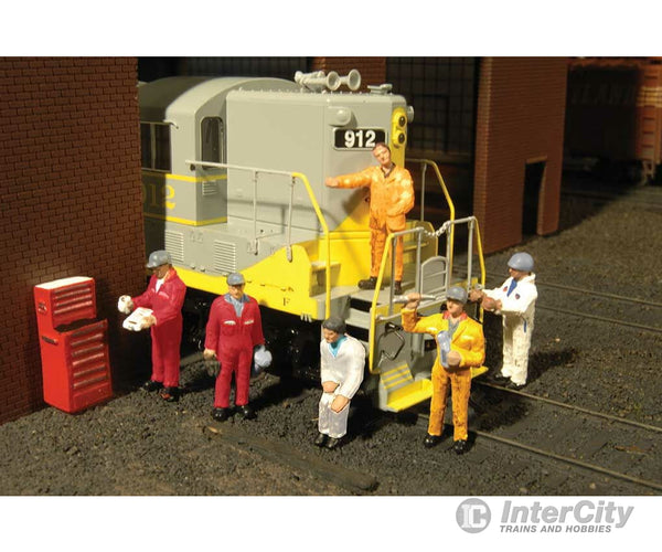 Bachmann 33113 Mechanics - Scenescapes(Tm) -- Pkg(6) Figures