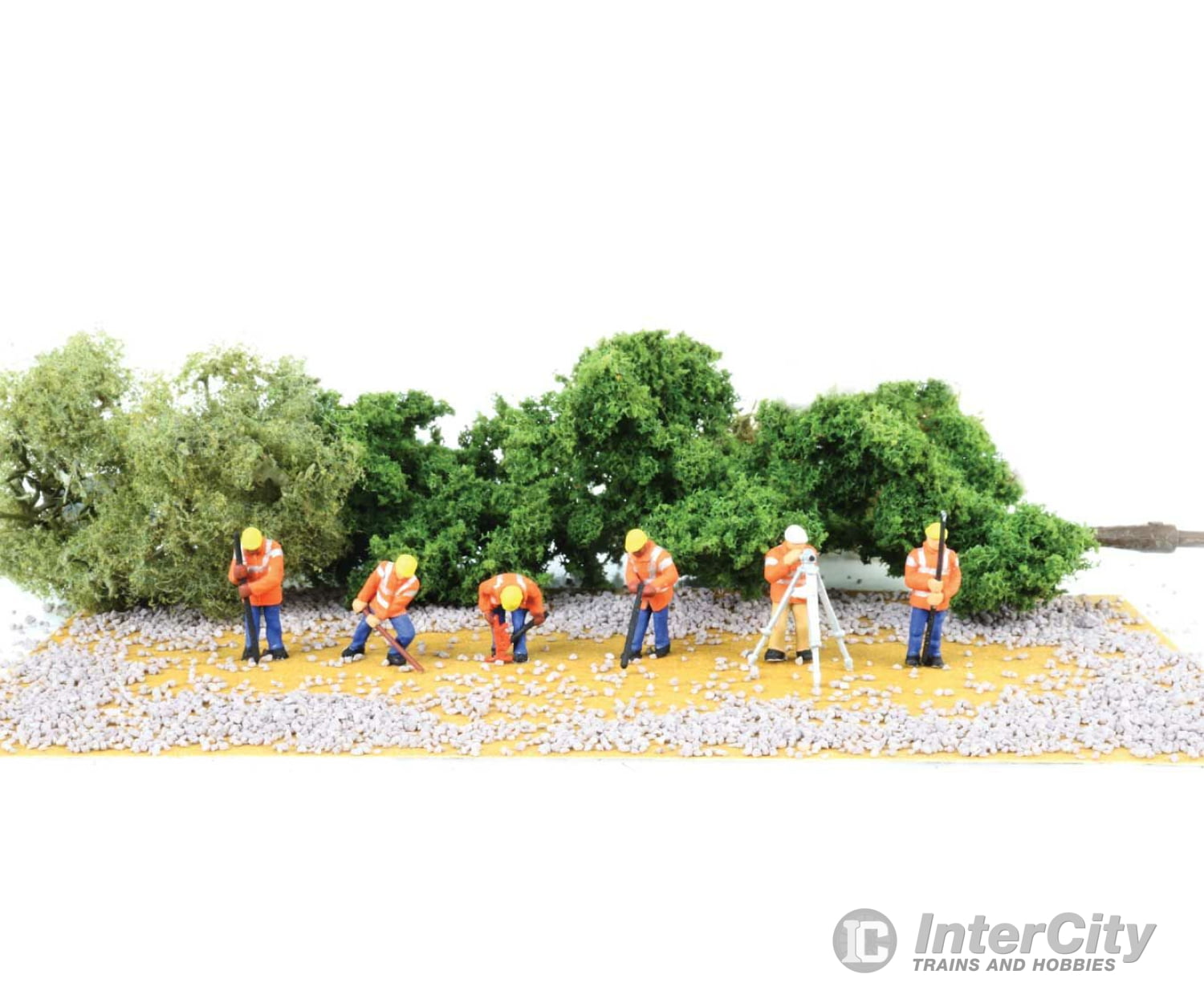 Bachmann 33121 Scenescapes(Tm) -- Highway Maintenance Crew Pkg(6) Figures