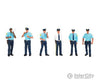 Bachmann 33154 Police Squad - Scenescapes(Tm) -- Pkg(6) Figures