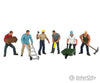 Bachmann 33155 Construction Workers - Scenescapes(Tm) -- Pkg(6) Figures