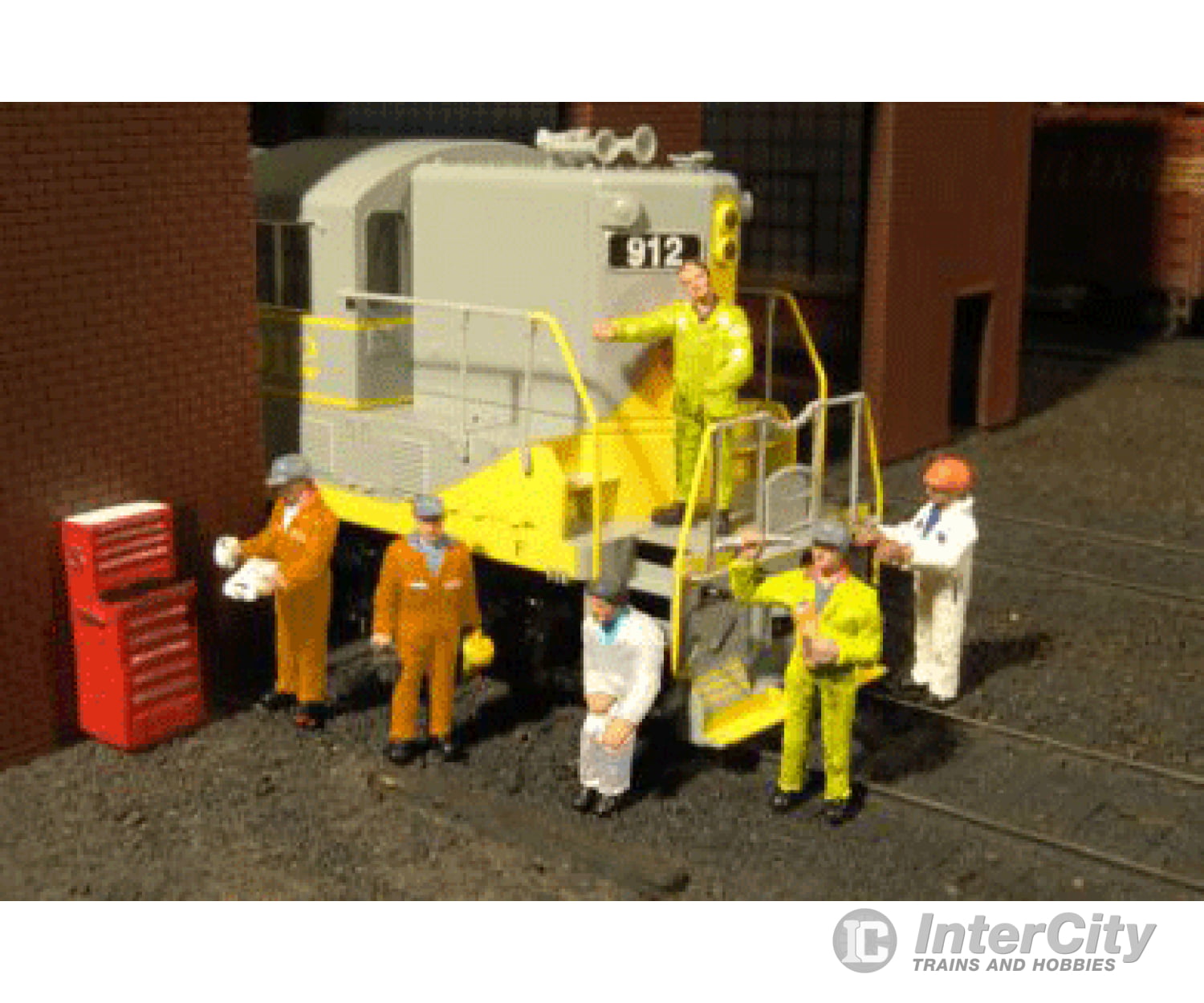 Bachmann 33163 Scenescapes(Tm) -- Mechanics Pkg(6) Figures