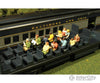 Bachmann 33165 Seated Passengers Pkg(12) -- Waist-Up Only Figures