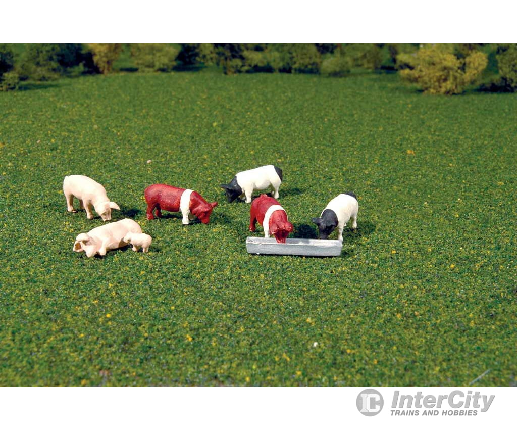 Bachmann 33168 Animals -- Pigs Pkg(9) Figures