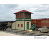 Bachmann 35113 Falls Junction Wood Switch (Interlocking) Tower - Scene Scapes(R) -- 4-1/8 X 2-1/2