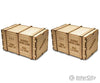 Bachmann 39112 Machinery Crates -- Kit Pkg(2) Scenery Details