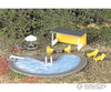 Bachmann 42215 Park Accessories -- Swimming Pool & Scenery Details