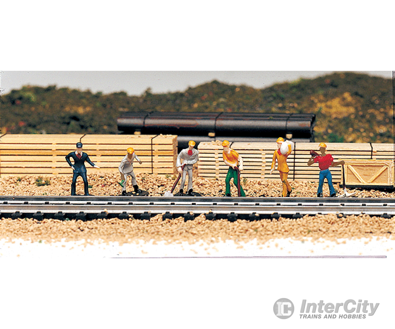 Bachmann 42341 Railroad Personnel -- Train Work Crew Pkg(6) Figures