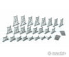 Bachmann 42523 26-Piece Graduated Trestle Set Structures