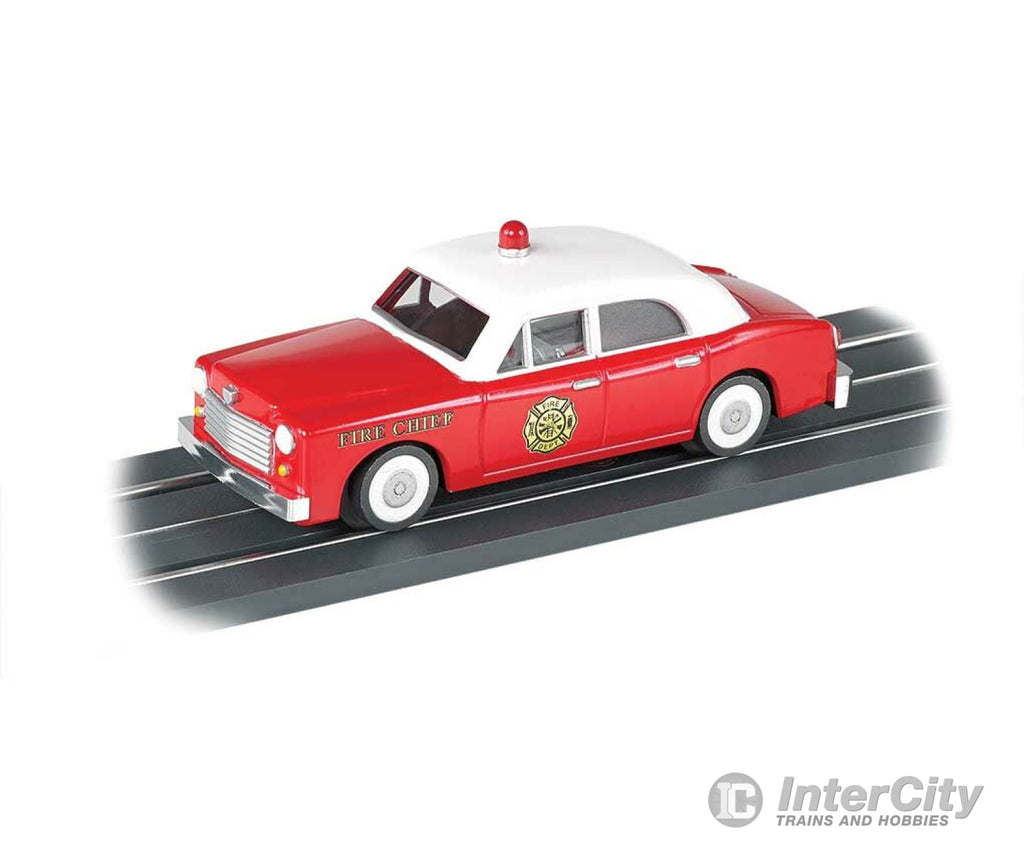 Bachmann 42736 Operating Fire Chiefs Car - E-Z Street(Tm) -- Department (Red White) Cars & Trucks