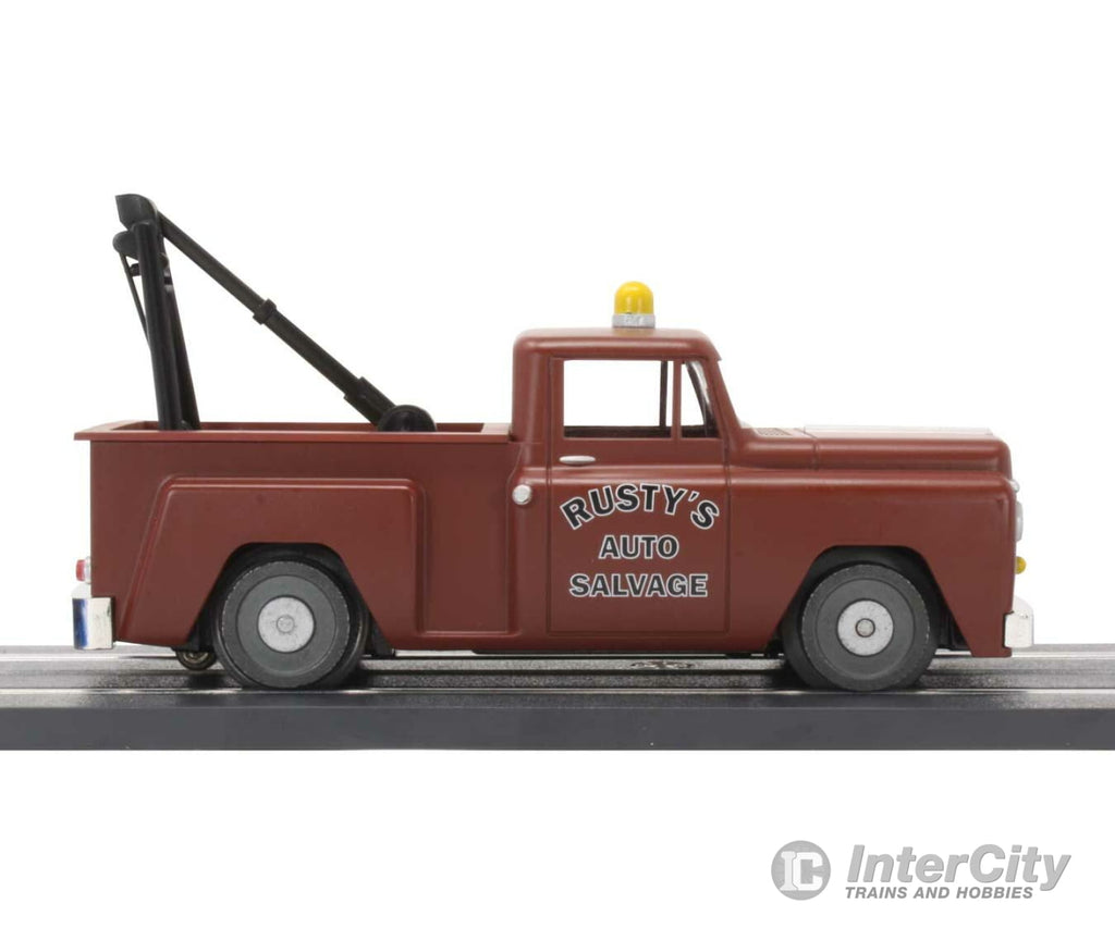 Bachmann 42748 Operating Tow Truck - E-Z Streets(R) -- Rustys Auto Salvage Cars & Trucks