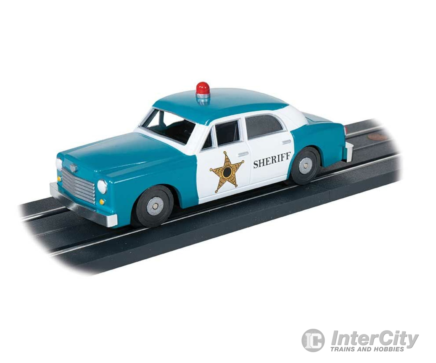 Bachmann 42749 Operating Sedan - E-Z Street(Tm) -- Sheriff Cars & Trucks