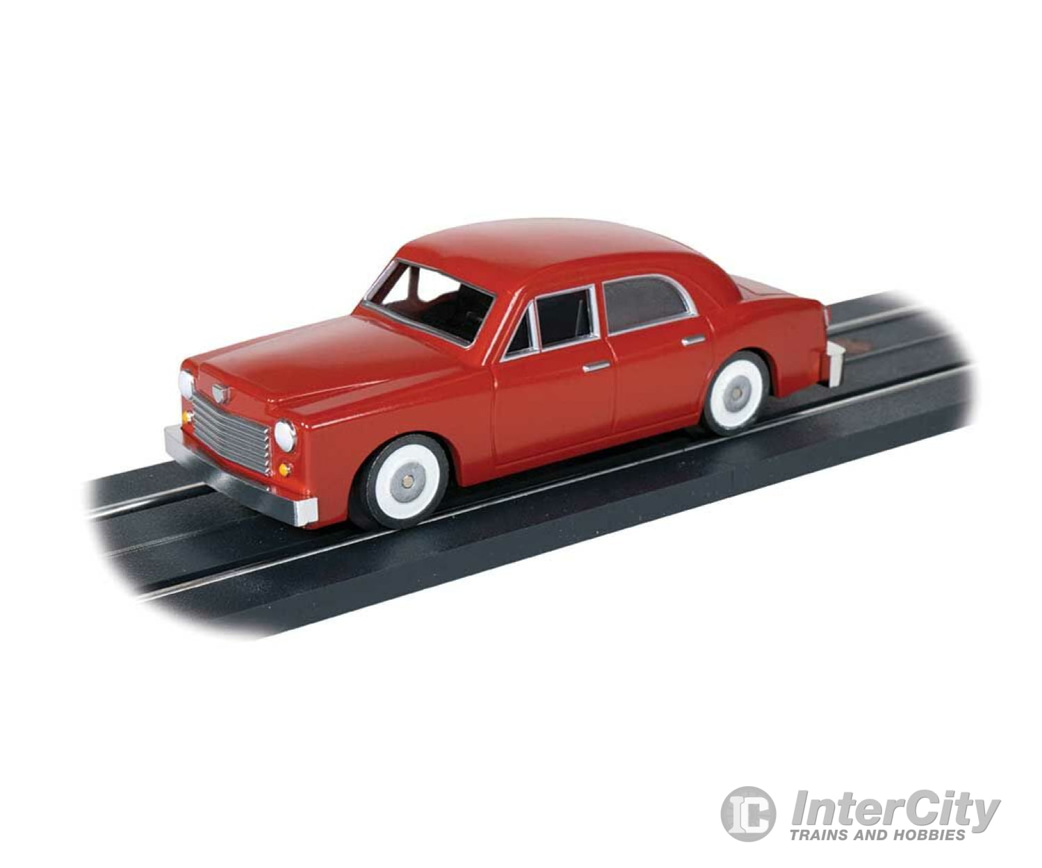 Bachmann 42751 Operating Sedan - E-Z Street(Tm) -- Red Cars & Trucks