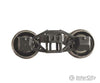 Bachmann 42911 Old-Time Arch-Bar Friction-Bearing Trucks With Metal Wheels -- 1 Pair Couplers &