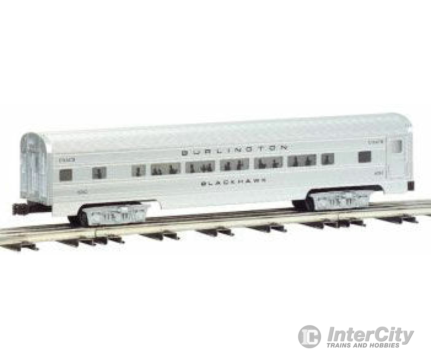 Bachmann 43002 Williams(Tm) By Aluminum Streamliner 2-Car Passenger Add-On (60) -- Chicago