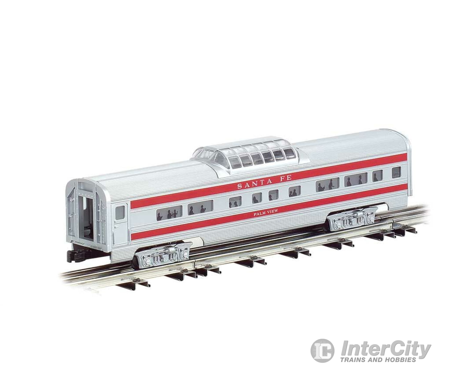 Bachmann 43048 Williams(Tm) By Golden Memories(R) Alum Streamliner Passenger Add-On -- Santa Fe;