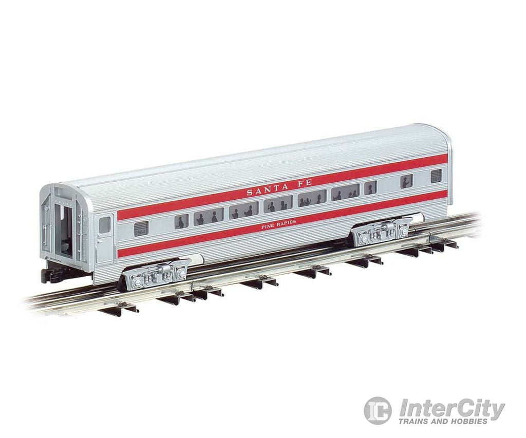 Bachmann 43048 Williams(Tm) By Golden Memories(R) Alum Streamliner Passenger Add-On -- Santa Fe;