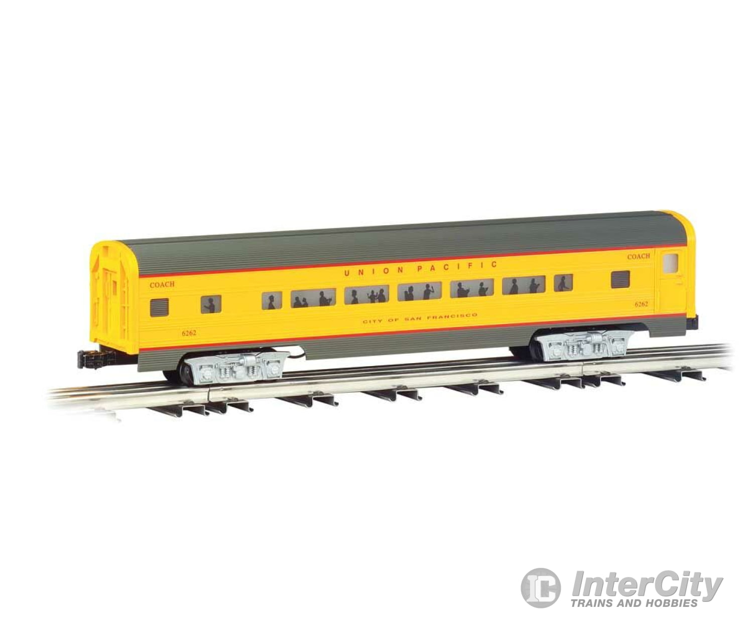 Bachmann 43069 Williams(Tm) By Aluminum Streamliner 4-Car Passenger Set (60) -- Union Pacific