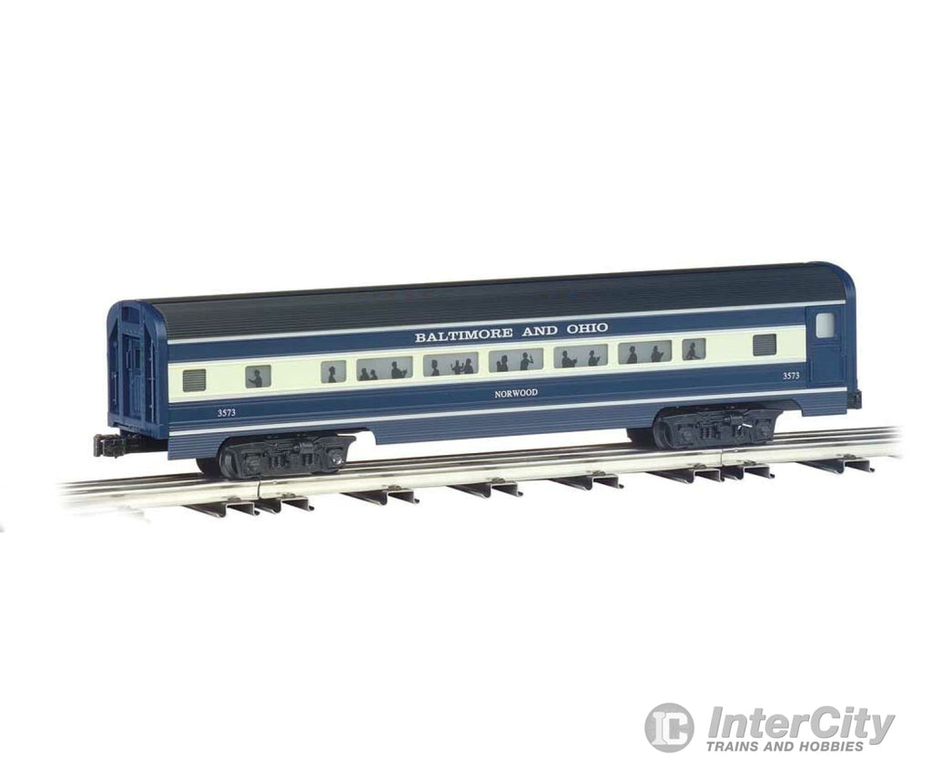 Bachmann 43080 Williams(Tm) By Aluminum Streamliner 4-Car Passenger Set (60) -- Baltimore & Ohio -