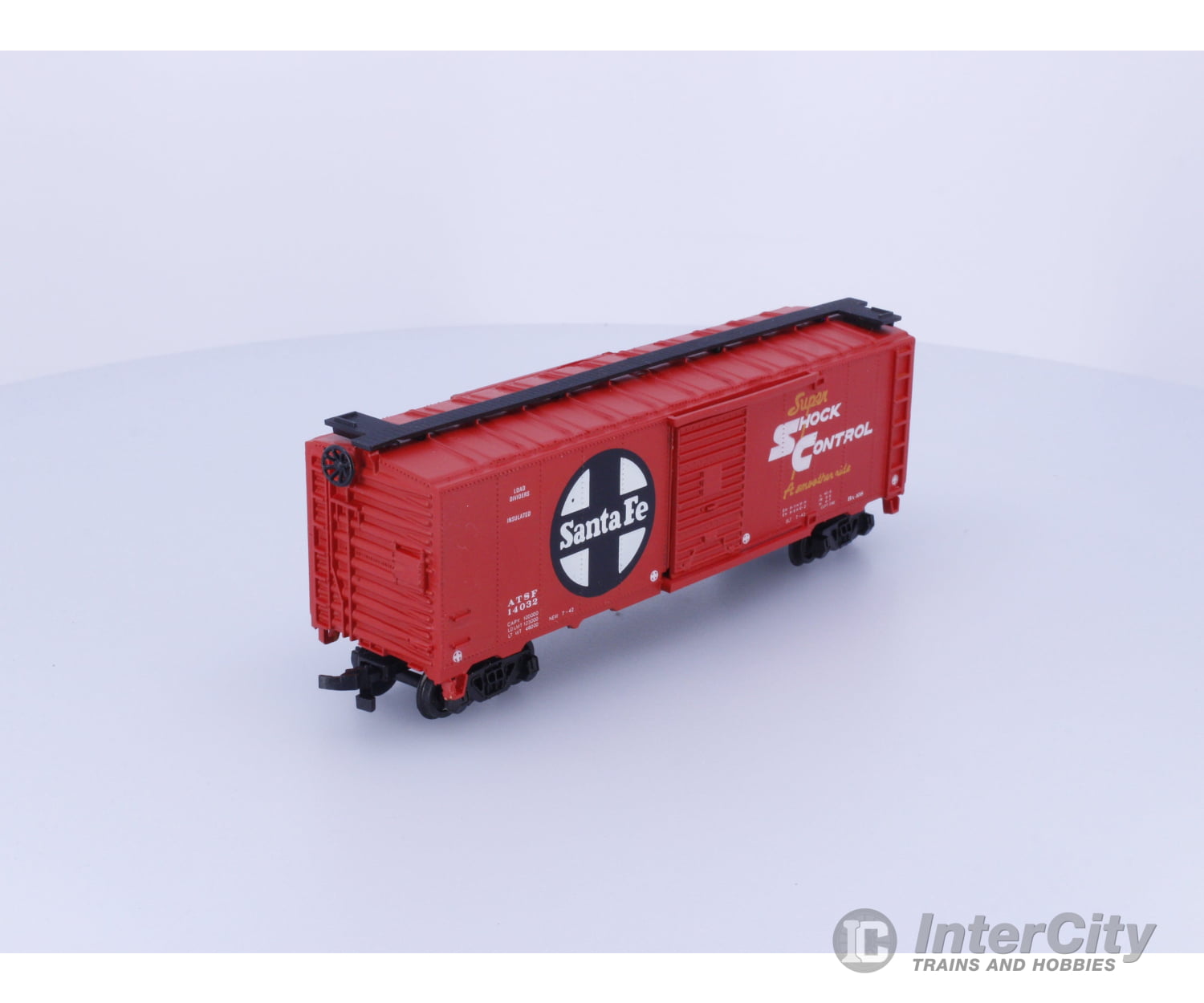 Bachmann 431000 HO 41’ Steel Box Car Santa Fe (SF) 14032 Freight Cars