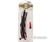 Bachmann 44402 Curved Track W/Steel Rail & Black Roadbed - E-Z Track(R) -- 18 Radius Curve