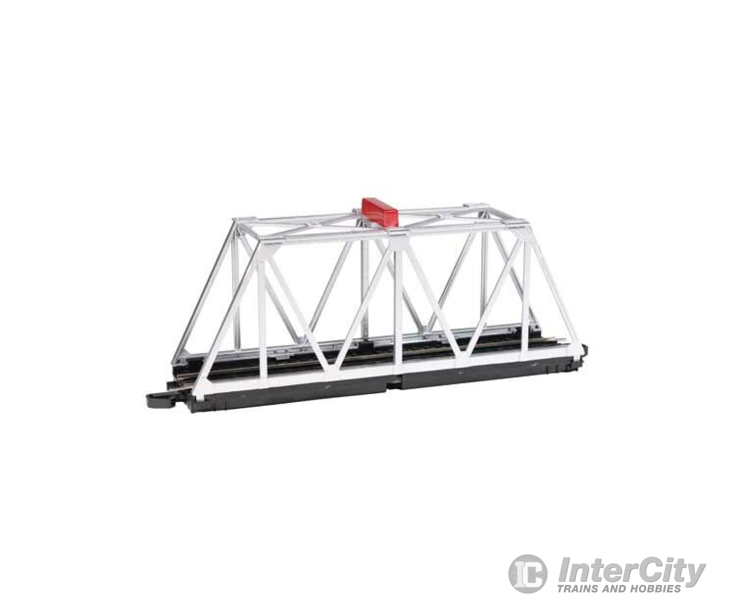 Bachmann 44478 Truss Bridge With Blinking Light - E-Z Track(R) -- Assembled 10-1/2 X 2-3/8 4