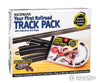 Bachmann 44497 Your First Railroad Track Pack -- E-Z Track(R) System & Turnouts