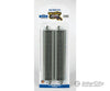 Bachmann 44511 Straight Track W/Nickel Silver Rail & Gray Roadbed - E-Z Track(R) -- 9 22.9Cm Pkg(4)