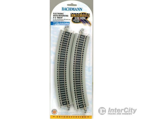 Bachmann 44549 Reversing System - E-Z Track(R) -- 18 Radius Curved W/Nickel Silver Rail & Gray