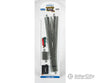 Bachmann 44560 Turnout W/Nickel Silver Rail & Gray Roadbed - E-Z Track(R) -- #6 Right Track Turnouts