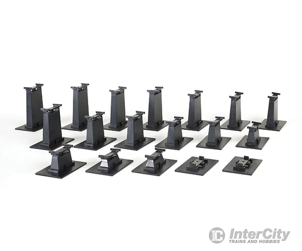 Bachmann 44595 Graduated Pier Set - E-Z Track(R) -- 18 Pieces Structures