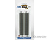 Bachmann 44597 Straight Track W/Nickel Silver Rail & Gray Roadbed - E-Z Track(R) -- 9 Terminal