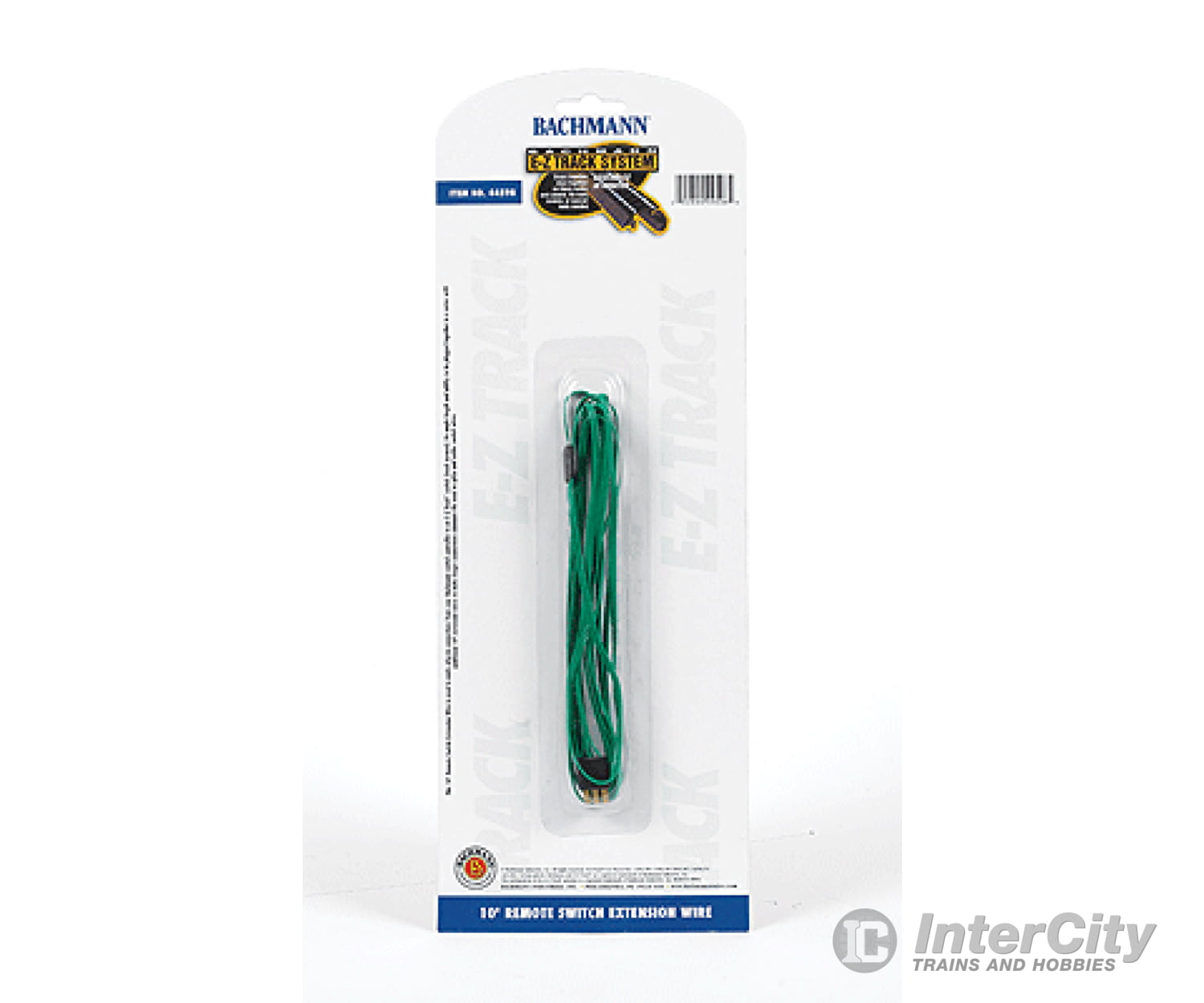 Bachmann 44598 Switch Extension Cable - E-Z Track(R) -- 10 3M (Green) Track Accessories