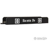 Bachmann 44601 Girder Bridge - E-Z Track(R) Assembled -- Santa Fe (Black) 10-1/2 26.7Cm Long