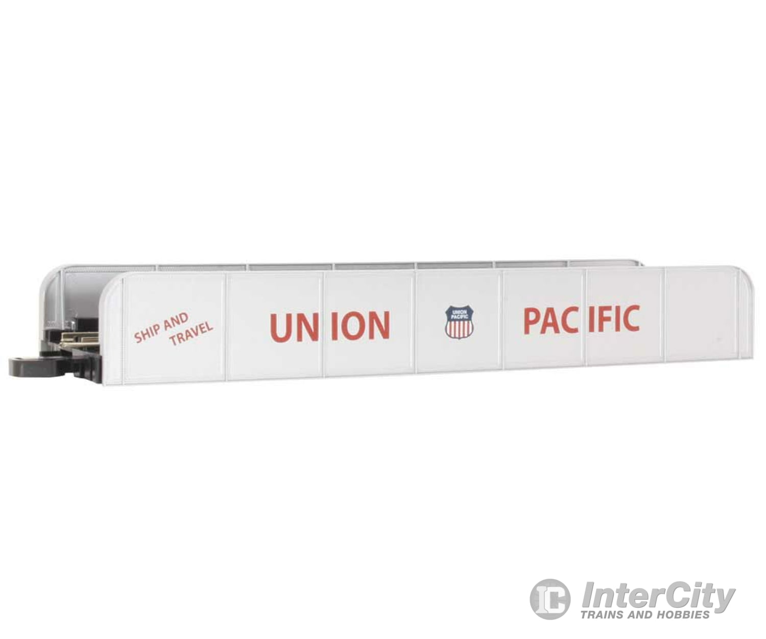 Bachmann 44602 Girder Bridge - E-Z Track(R) Assembled -- Union Pacific (Silver Red) 10-1/2 26.7Cm