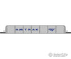 Bachmann 44605 Girder Bridge - E-Z Track(R) Assembled -- Amtrak (Silver Blue) Structures