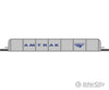 Bachmann 44605 Girder Bridge - E-Z Track(R) Assembled -- Amtrak (Silver Blue) Structures