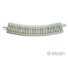 Bachmann 44703 Curved Track With Nickel Silver Rail Gray Roadbed Concrete Ties - E-Z Trac -- 22