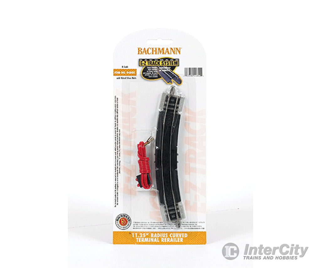 Bachmann 44802 Curved Track W/Nickel Silver Rail & Gray Roadbed - E-Z Track(R) -- 11-1/4 Radius