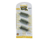 Bachmann 44834 Curved Track W/Nickel Silver Rail & Gray Roadbed - E-Z Track(R) -- 15-1/2 Radius