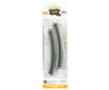 Bachmann 44853 E-Z Track(R) W/Nickel Silver Rail & Gray Roadbed -- 14 Radius Curve Pkg(6) Track