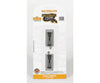 Bachmann 44891 Hayes Bumper - E-Z Track(R) -- Nickel-Silver Rail & Gray Roadbed Pkg(2) Track