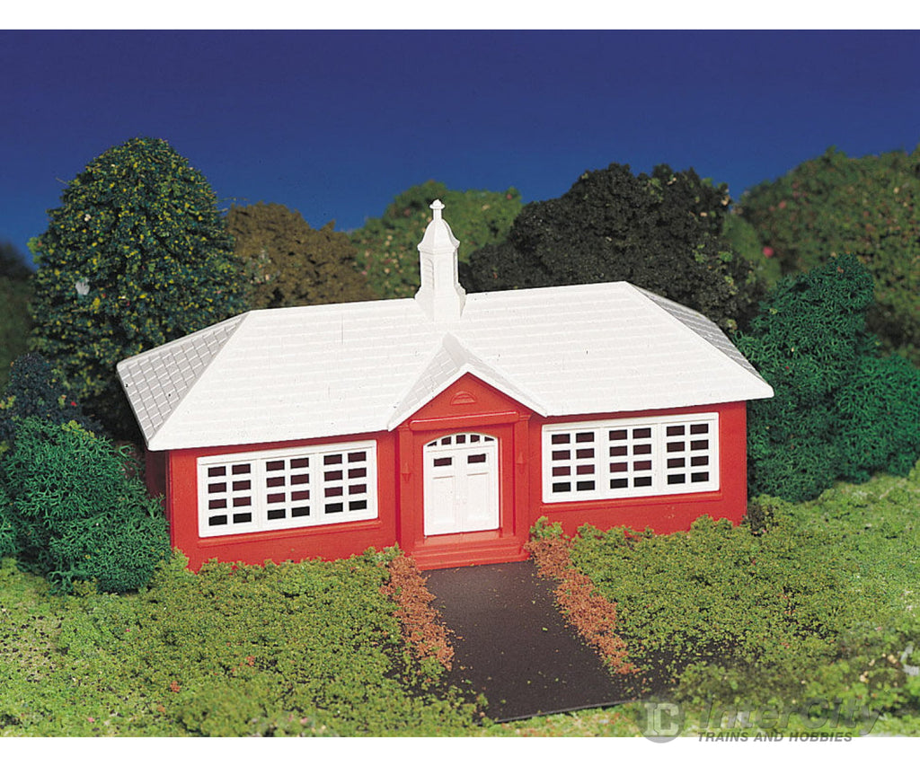 Bachmann 45133 Plasticville Classic Kit - School House -- 6 X 7-1/8 15.3 18.1Cm Structures