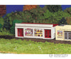 Bachmann 45147 Hardware Store - Plasticville U.s.a. -- Kit (White Red) Structures