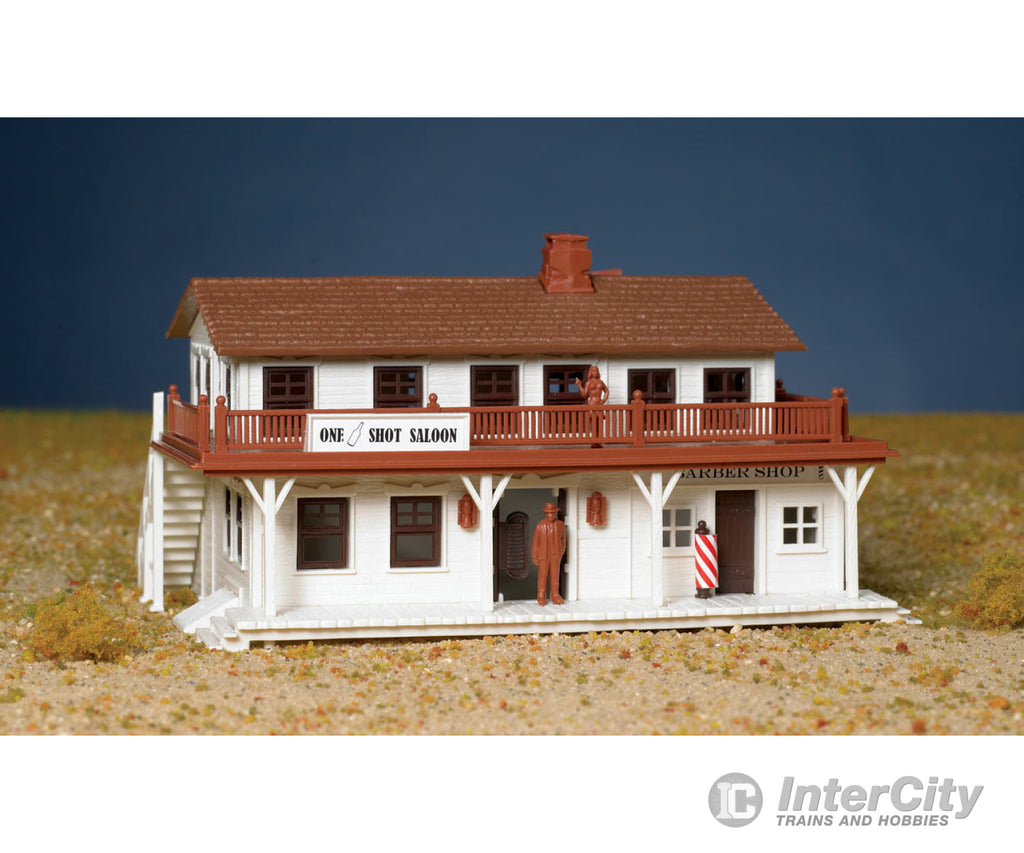 Bachmann 45162 Plasticville Classic Kit - Saloon & Barber Shop Structures