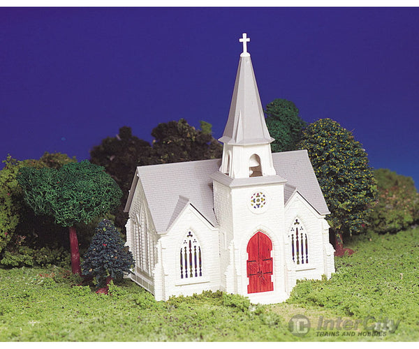 Bachmann 45192 Plasticville U.s.a. - Classic Kit -- Cathedral 5 X 4-1/2 6-1/2 12.7 11.4 16.5Cm