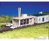 Bachmann 45434 Drive-In Hamburger Stand - Plasticville U.s.a. -- Kit Structures