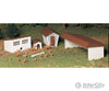 Bachmann 45604 Plasticville U.s.a.(R) Classic Kits -- Farm Out-Buildings Pkg(3) Structures