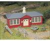 Bachmann 45611 Plasticville U.s.a.(R) Classic Kits -- School House With Playground Equipment